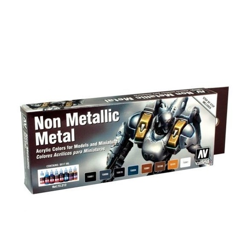 Vallejo Game Colour Non Metallic Metal Special Set Acrylic Paint [72212]