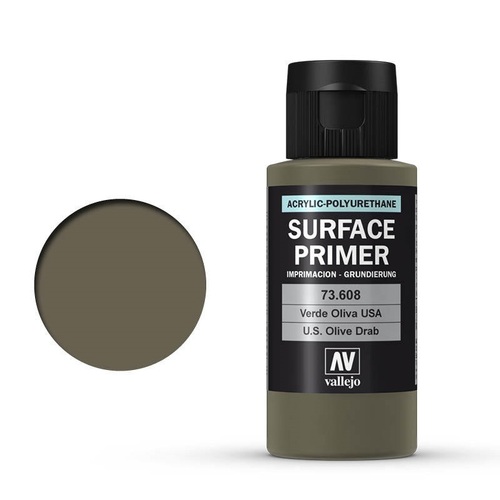 Vallejo Surface Primer US Olive Drab 60 ml [73608]