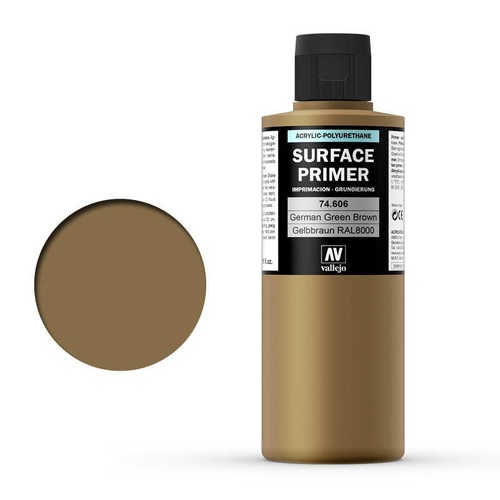 Vallejo Surface Primer German Green Brown 200 ml [74606]