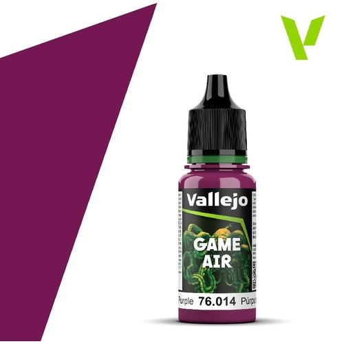 Vallejo Game Air Warlord Purple 18 ml Acrylic Paint - New Formulation