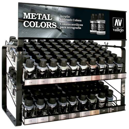 Vallejo Metal Color Complete Range (Paints Only) [EX710FULL]