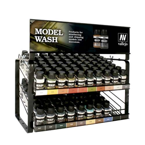 Vallejo Model Wash Complete Range (Paints Only) [EX712FULL]