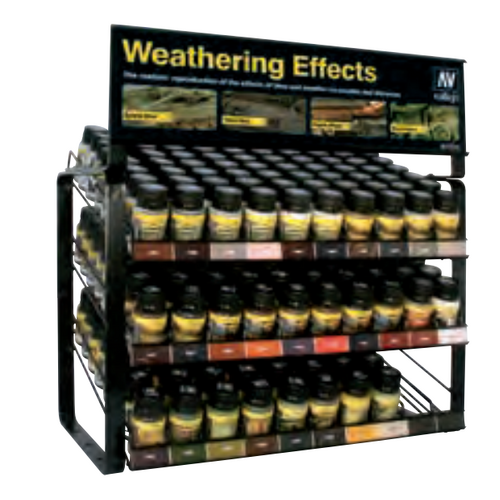 Vallejo Weathering Effects Complete Range Display (Stand Only) [EX714]