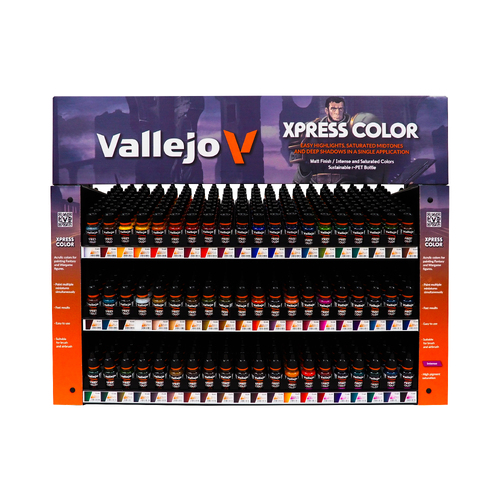 Vallejo Xpress Colour 18ml x 60 Colours (Paints Only)