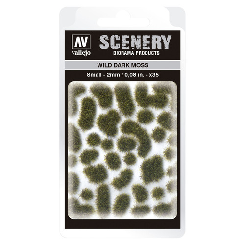 Vallejo 2mm Wild Dark Moss Diorama Accessory [SC402]