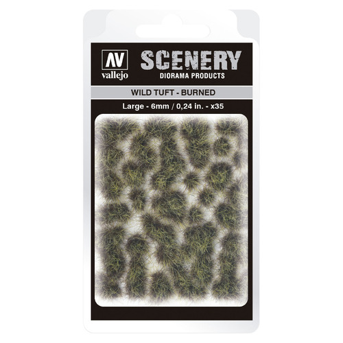 Vallejo 6mm Wild Tuft - Burned Diorama Accessory [SC414]