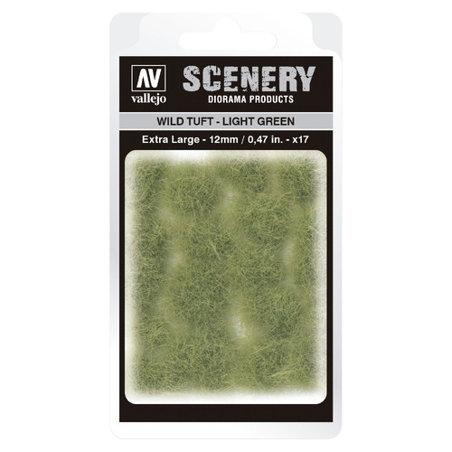 Vallejo 12mm Wild Tuft - Light Green Diorama Accessory [SC426]