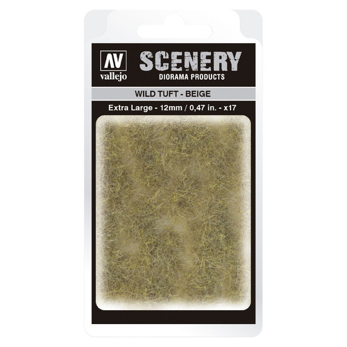 Vallejo 12mm Wild Tuft - Beige Diorama Accessory [SC429]