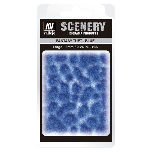 Vallejo 6mm Fantasy Tuft - Blue Diorama Accessory [SC434]