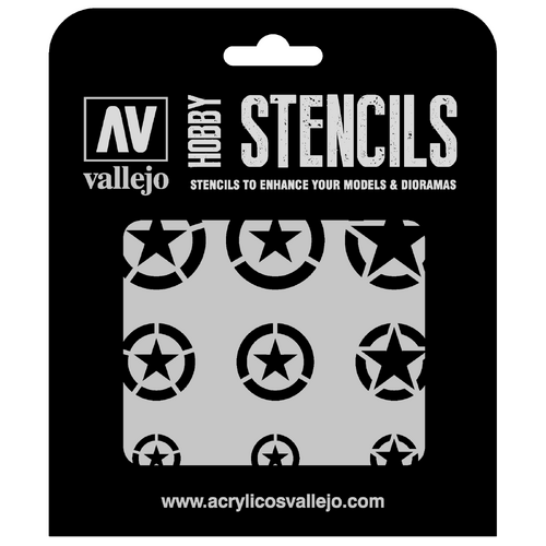 Vallejo 1/32 USAF Markings Stencil [ST-AIR004]