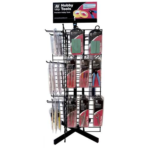 Vallejo Tools Display: Upper part for TEX101 (Stand Only) [TEX102]