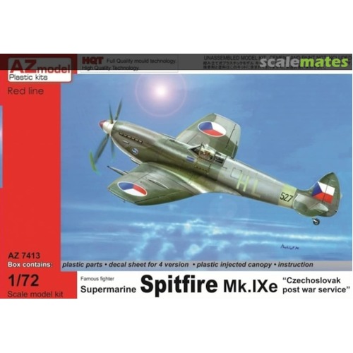 AZ Models 1/72 Spitfire Mk.IXE CZAF Plastic Model Kit [AZ7413]