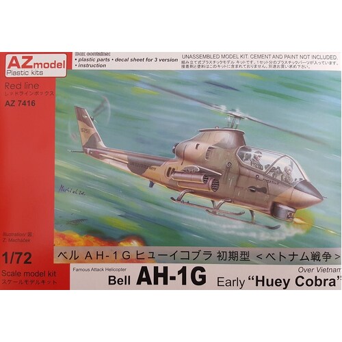 AZ Models 1/72 AH-1G Huey Cobra  Plastic Model Kit [AZ7416]