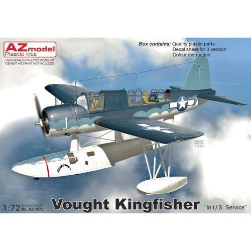 AZ Models 1/72 Kingfisher "In U.S. Servic"e Plastic Model Kit [AZ7672]