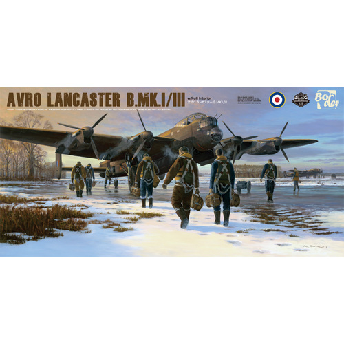 Border Model 1/32 Avro Lancaster B. MkI/III /w Full Interior Plastic Model Kit [BF010]