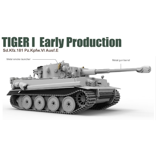 Border Model 1/35 Tiger I Early Battle of Kursk Plastic Model Kit [BT010]