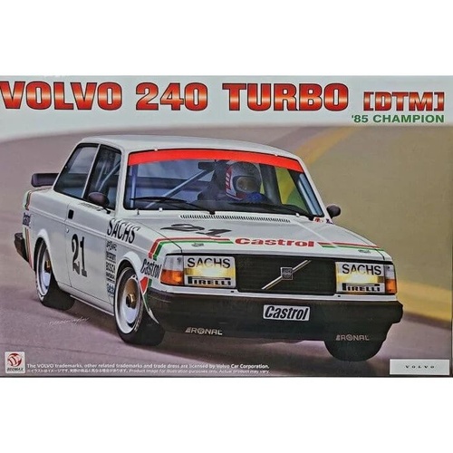 Beemax 1/24 Volvo 240 Turbo (DTM) No. 85 Champion Plastic Model Kit