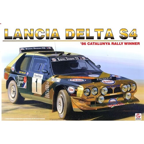 Beemax 1/24 Lancia Delta S4 '86 Catalonia Rally Winner Plastic Model Kit