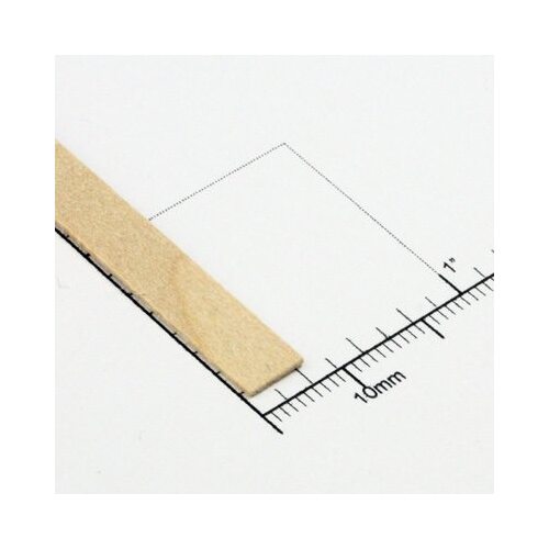 Bud Nosen Timber 1/32" Basswood Strips 1/4" x 24" (45) [3005]