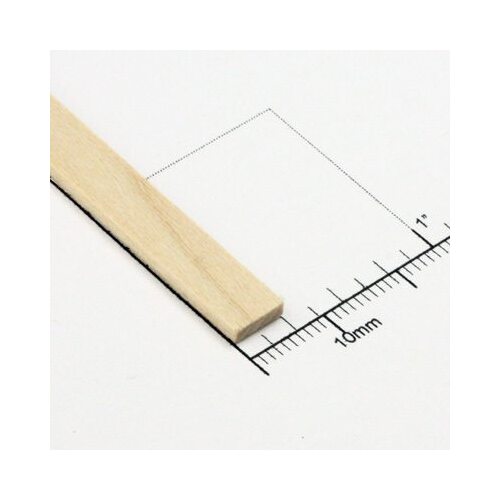 Bud Nosen Timber 1/16" Basswood Strips 1/4" x 24" (42) [3155]