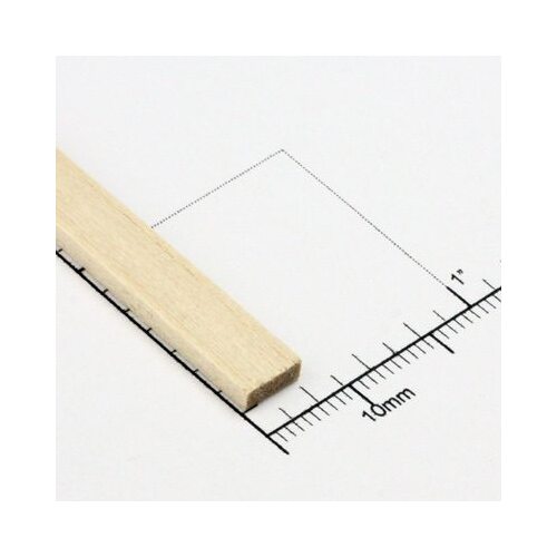 Bud Nosen Timber 3/32" Basswood Strips 1/4" x 24" (42) [3205]