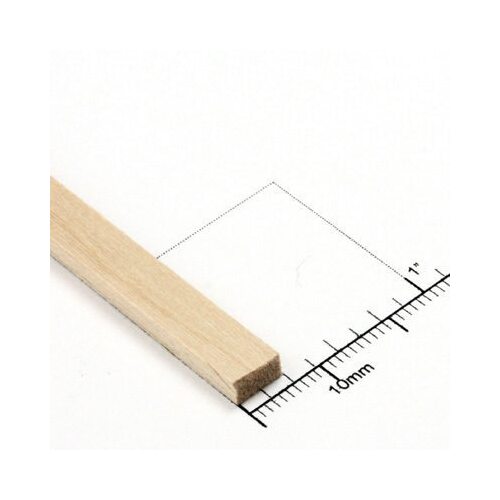 Bud Nosen Timber 1/8" Basswood Strips 1/4" x 24" (30) [3255]