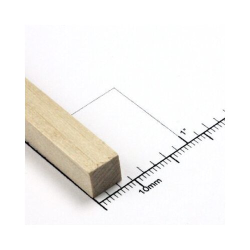 Bud Nosen Timber 5/16" Basswood Strips 5/16" x24" (18) [3506]