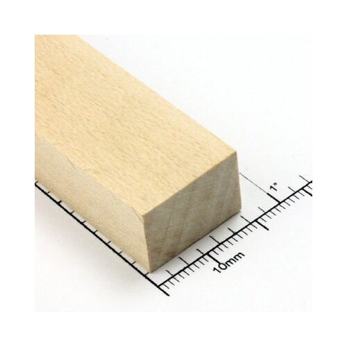 Bud Nosen Timber 1/2" Basswood Strips 3/4" x 24" (10) [3659]