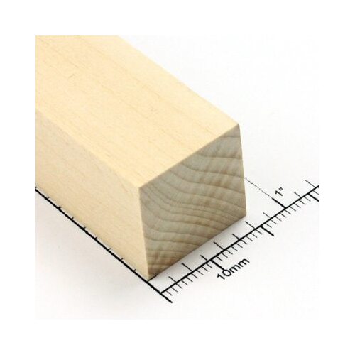 Bud Nosen Timber 3/4" Basswood Strips 3/4" x 24" (10) [3711]