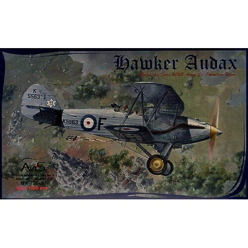 AviS 1/72 Hawker Audax Plastic Model Kit [72008]