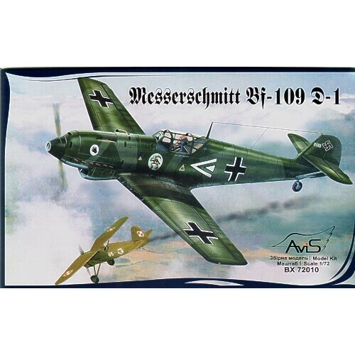 AviS 1/72 Bf-109 D Plastic Model Kit [72010]