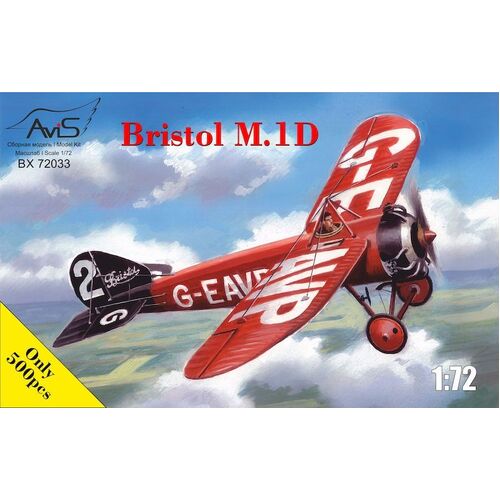 AviS 1/72 Bristol M. 1D Plastic Model Kit [72033]