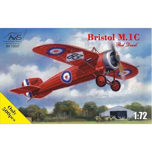 AviS 1/72 Bristol m. 1C Red Devils Plastic Model Kit [72037]