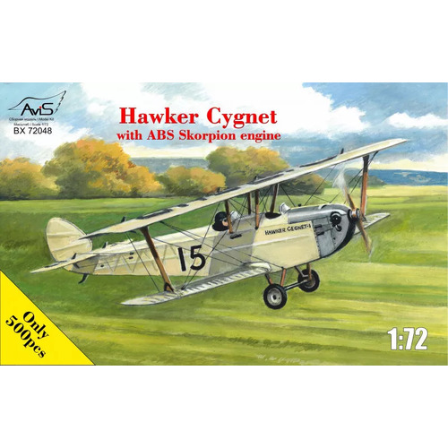 AVIS 1/72 Hawker Cygnet w/ABS Skorpion engine Plastic Model Kit [72048]