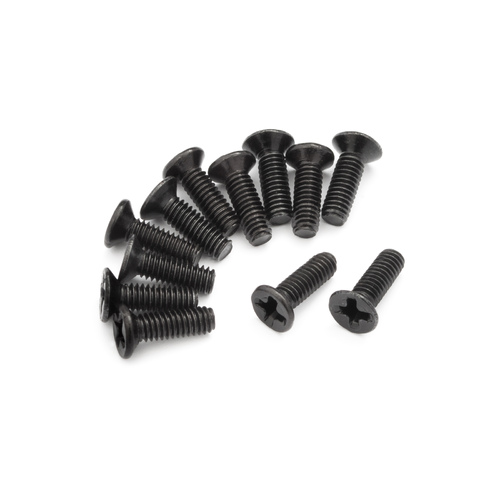 BlackZon Slyder Countersunk Screws KM2.5*8 [540049]