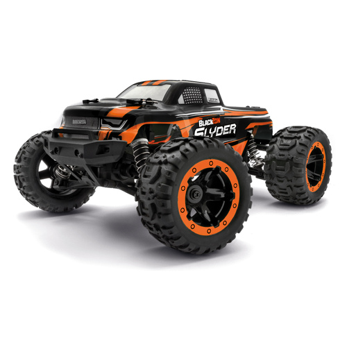 Blackzon Slyder MT 1/16 4WD Electric Monster Truck - Orange