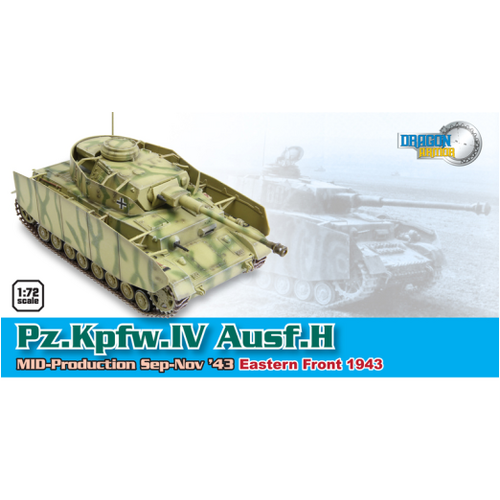 Dragon Armour 60654 1/72 Pz.Kpfw.IV Ausf.H Mid Production Sep~Nov '43 Eastern Front 1943