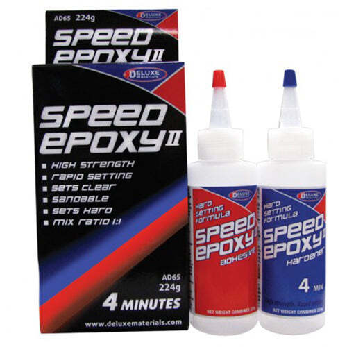 Deluxe Materials Speed Epoxy II 4m 224g [AD65]