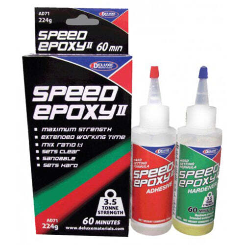 Deluxe Materials Speed Epoxy II 3.5 ton 60m [AD71]