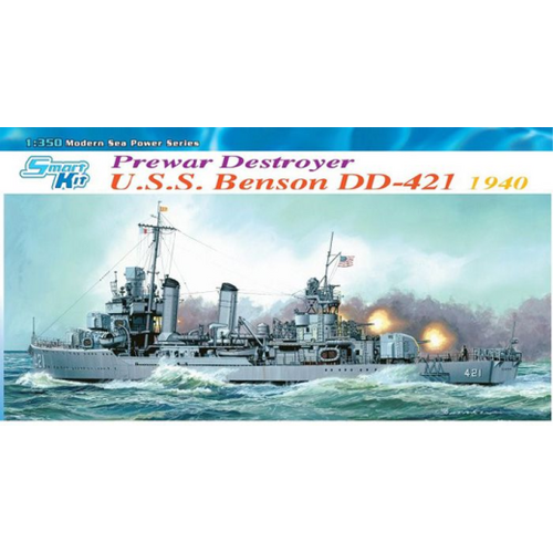 Dragon 1/350 U.S.S. Benson DD-421 1940 [1034]