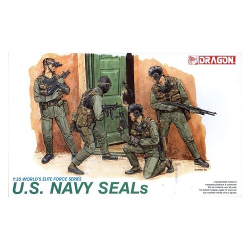 Dragon 1/35 U.S. Navy SEALs Plastic Model Kit [3017]