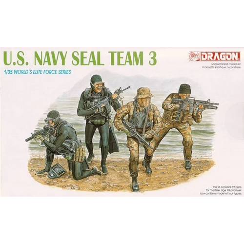 Dragon 1/35 U.S. Navy Seal Team 3 Plastic Model Kit [3025]