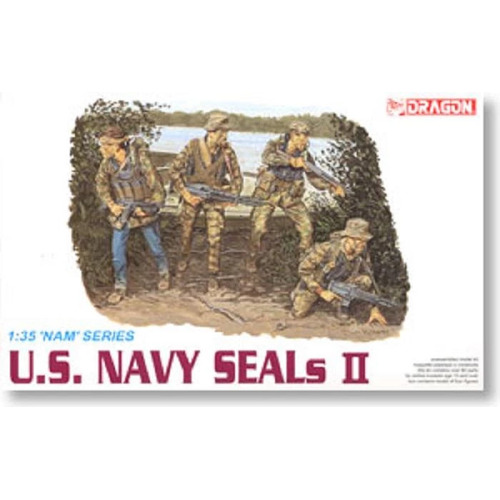 Dragon 1/35 U.S. Navy SEALs II Plastic Model Kit [3316]