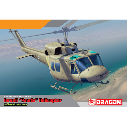 Dragon 1/35 IAF UH-1N w/Paratroopers [3543]