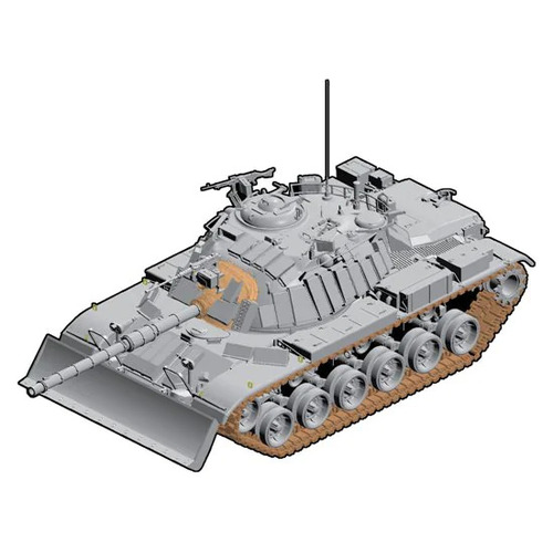 Dragon 1/35 IDF M60 w/ Dozer Blade Plastic Model Kit [3582]