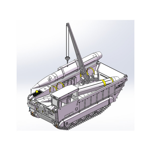 Dragon 1/35 M688 Lance Loader-Transporter Plastic Model Kit [3607]