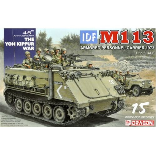 Dragon 1/35 IDF M113 Armored Personnel Carrier Yom Kippur War 1973 Plastic Model Kit [3608]