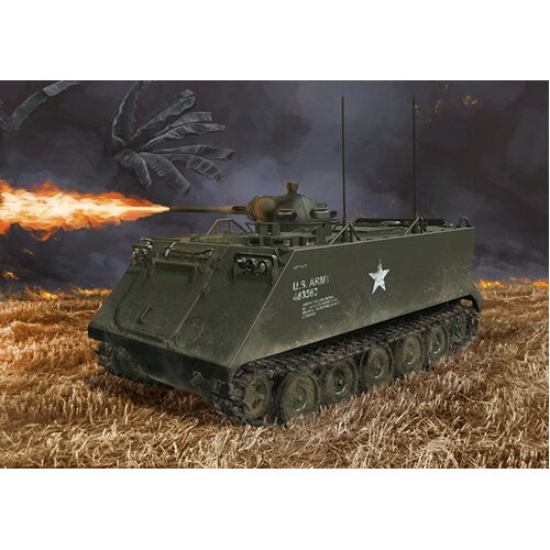 Dragon 1/35 M132 Armored Flamethrower (Smart Kit) Plastic Model Kit [3621]