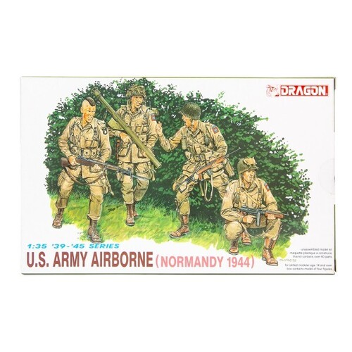 Dragon 1/35 U.S. Army Airborne (Normandy 1944) Plastic Model Kit [6010]