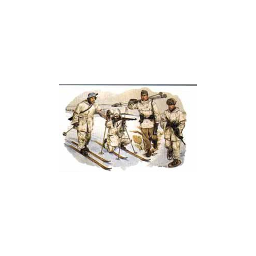 Dragon 1/35 German Ski Troop Plastic Model Kit [6039]